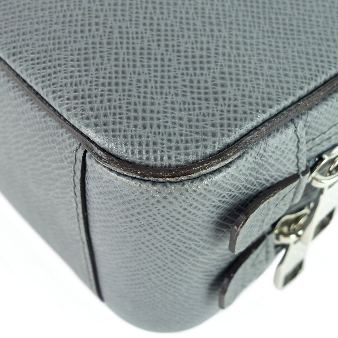 pavel taiga leather clutch bag