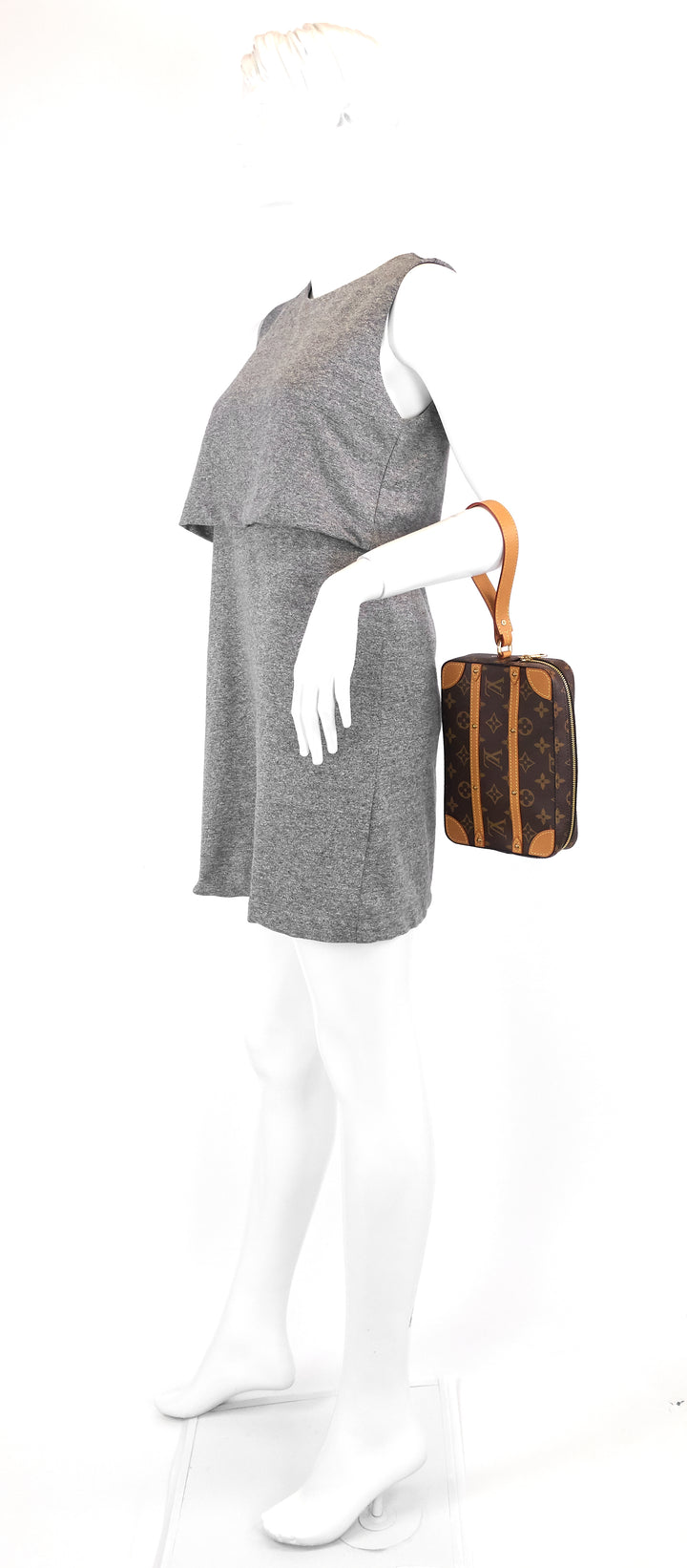 monogram canvas soft trunk pouch bag