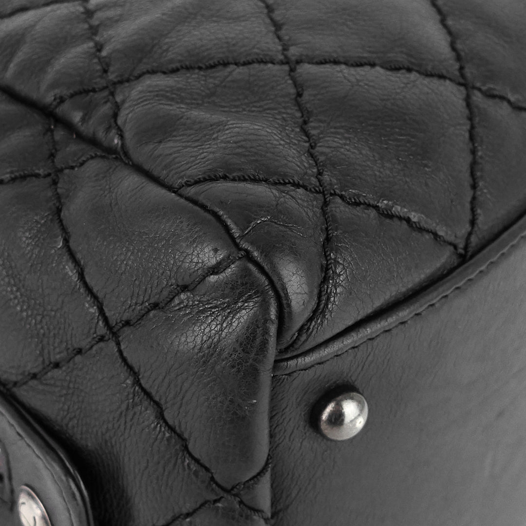stitch it small calfskin shoulder bag