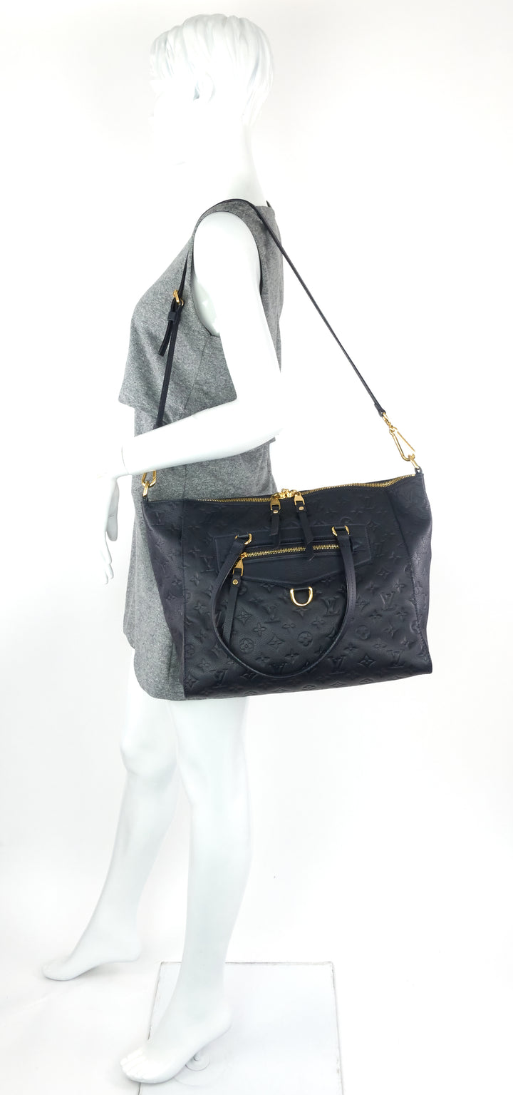 lumineuse pm monogram empreinte leather bag