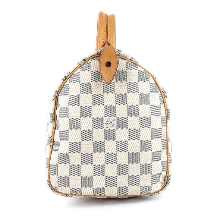 speedy 30 damier azur canvas bag