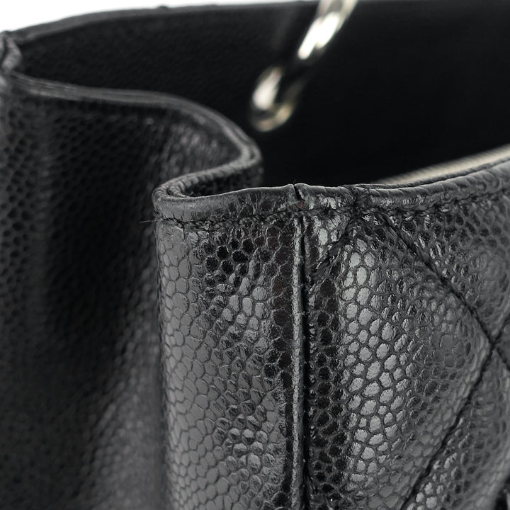 grand shopping tote gst caviar leather bag