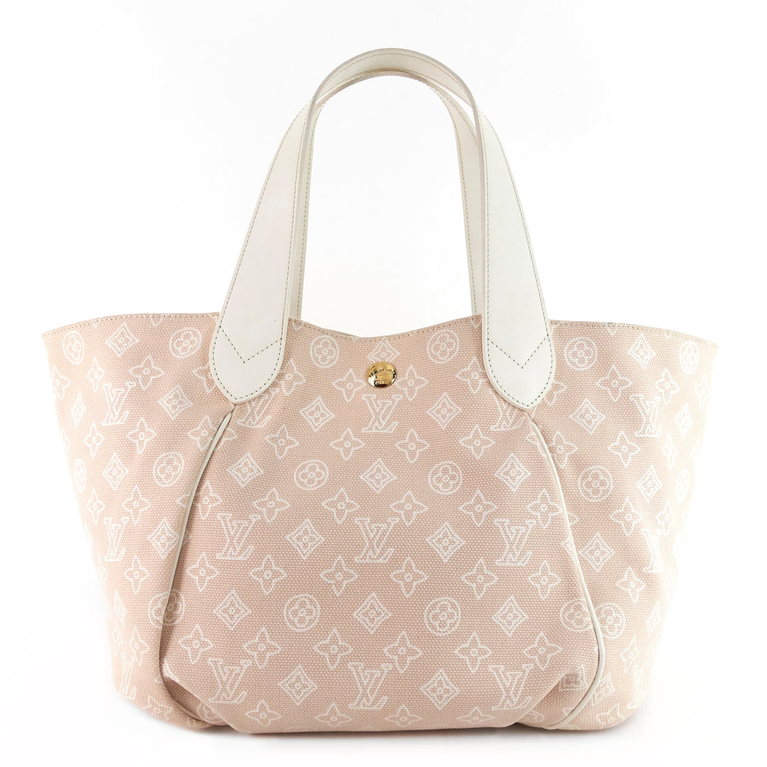 cabas ipanema gm sable monogram canvas tote bag