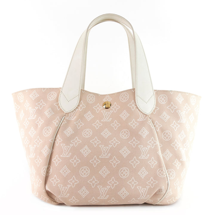 cabas ipanema gm sable monogram canvas tote bag