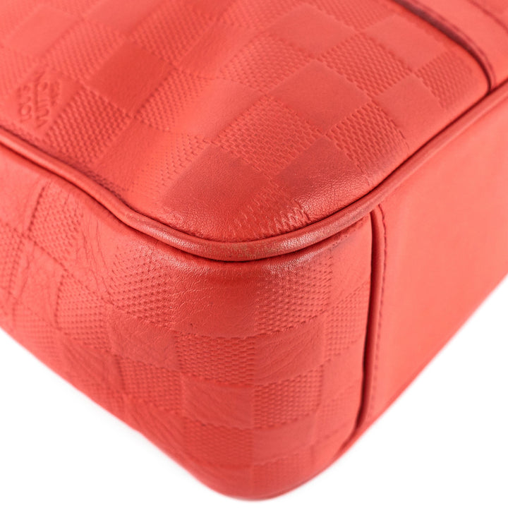 tadao pm damier infini leather tote bag