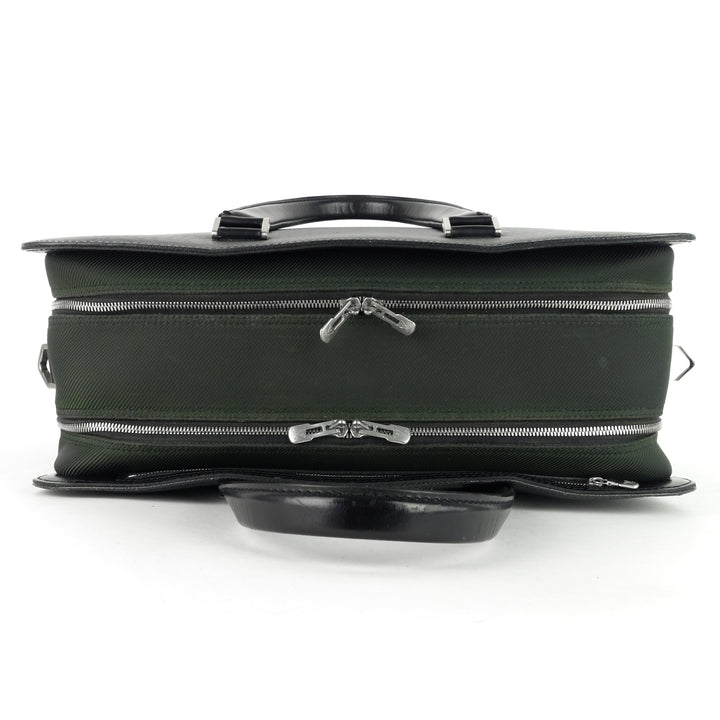 nevski taiga leather briefcase bag