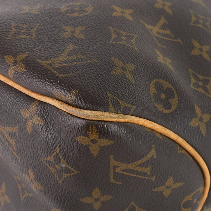 delightful mm monogram canvas bag