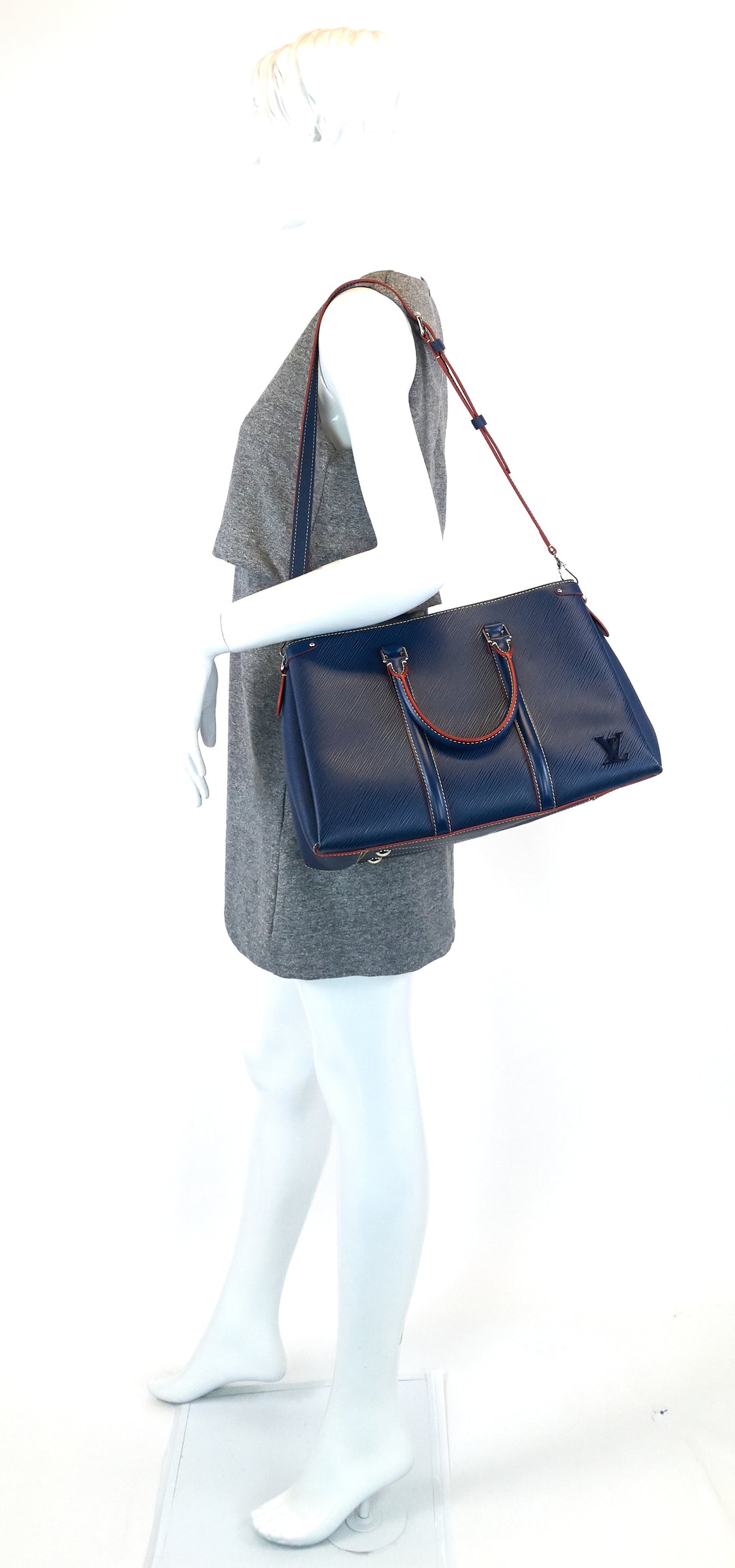soufflot mm epi leather handbag