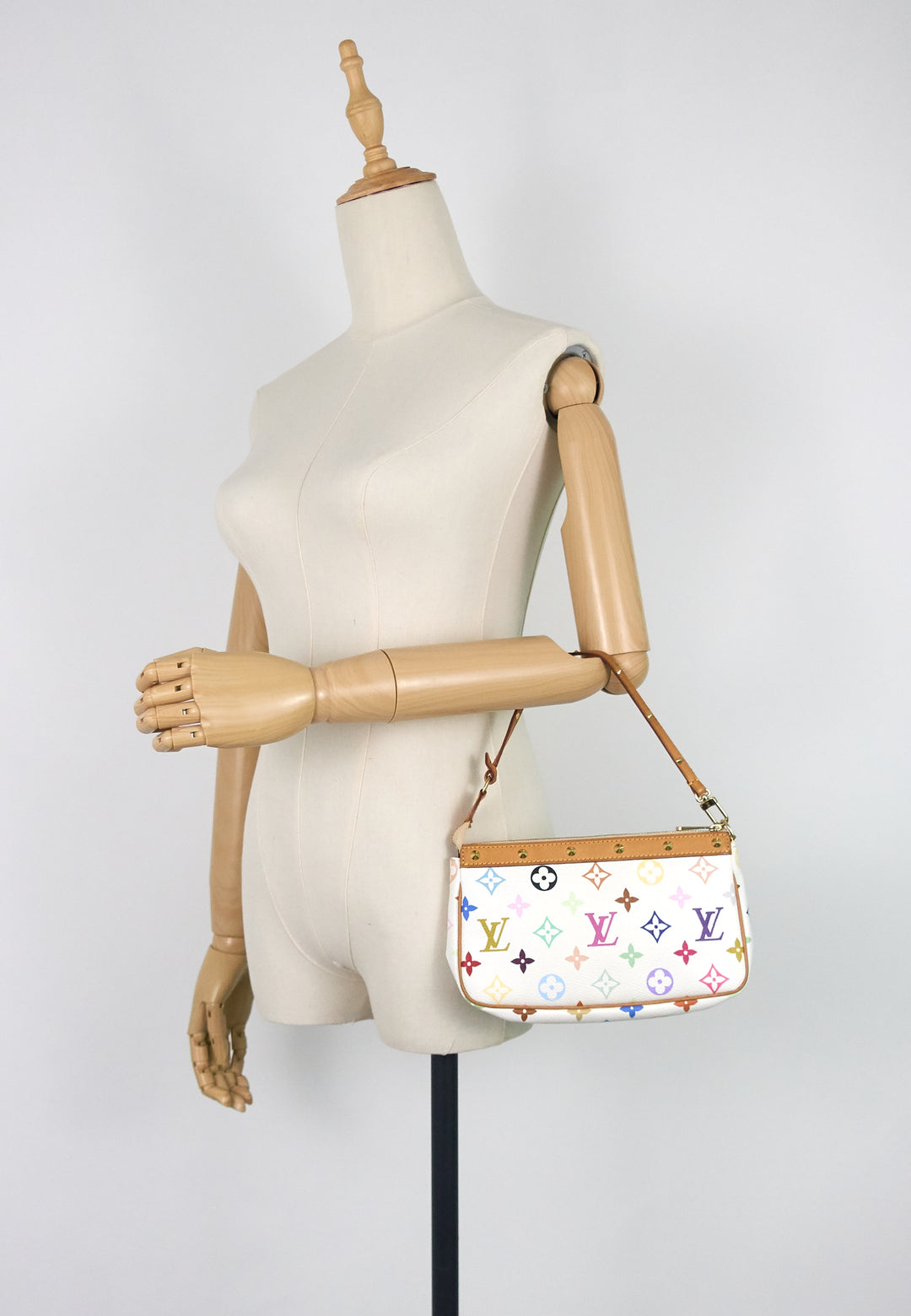 pochette accessoiries monogram multicolore canvas bag