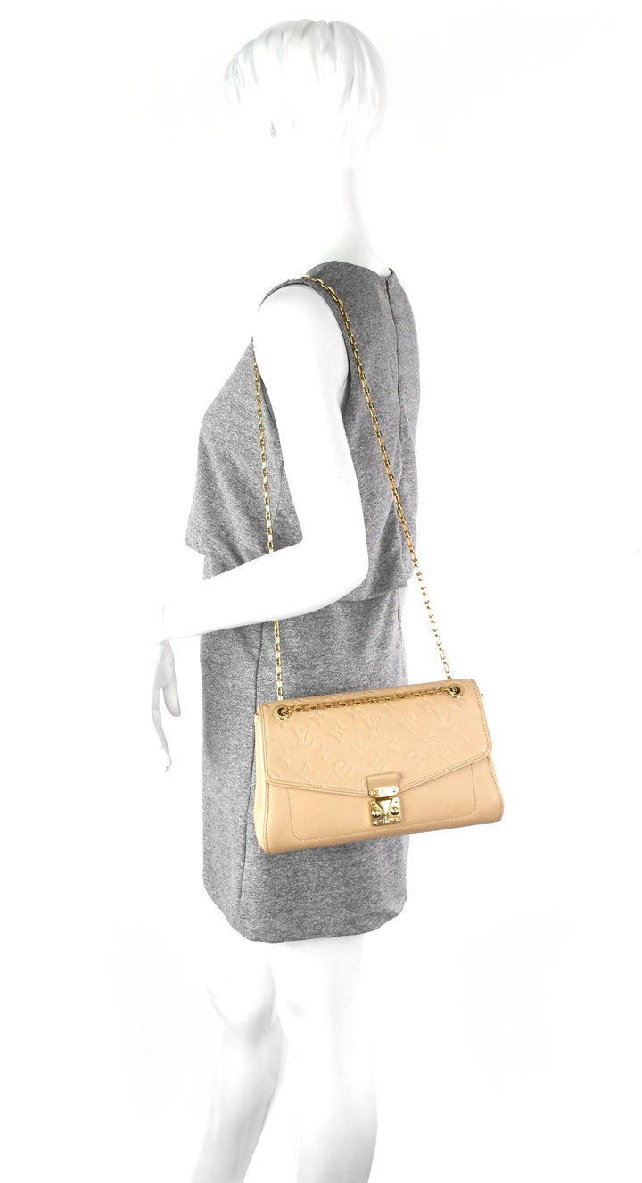 saint germain pm monogram empreinte leather bag
