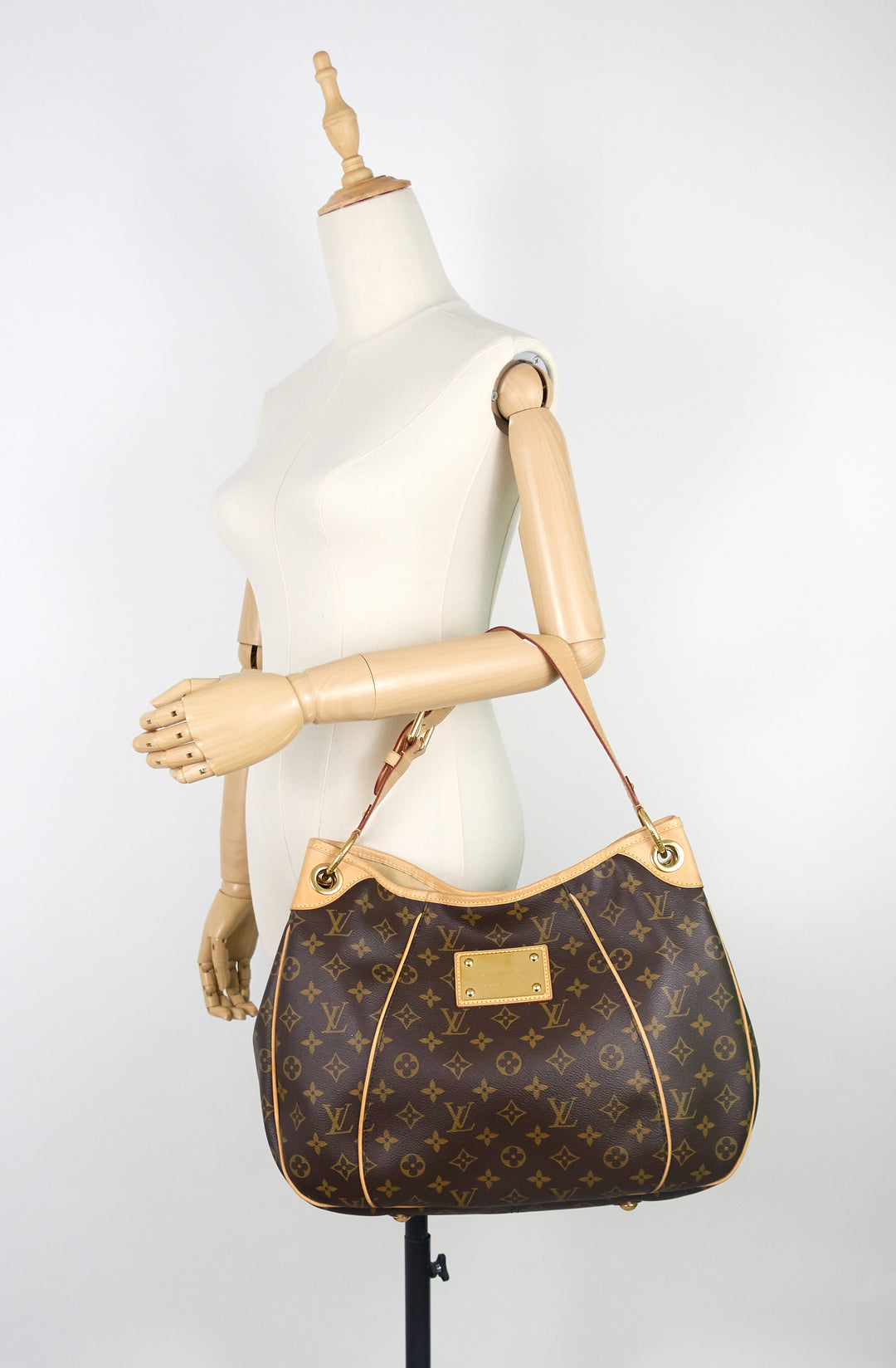 galliera pm monogram canvas bag