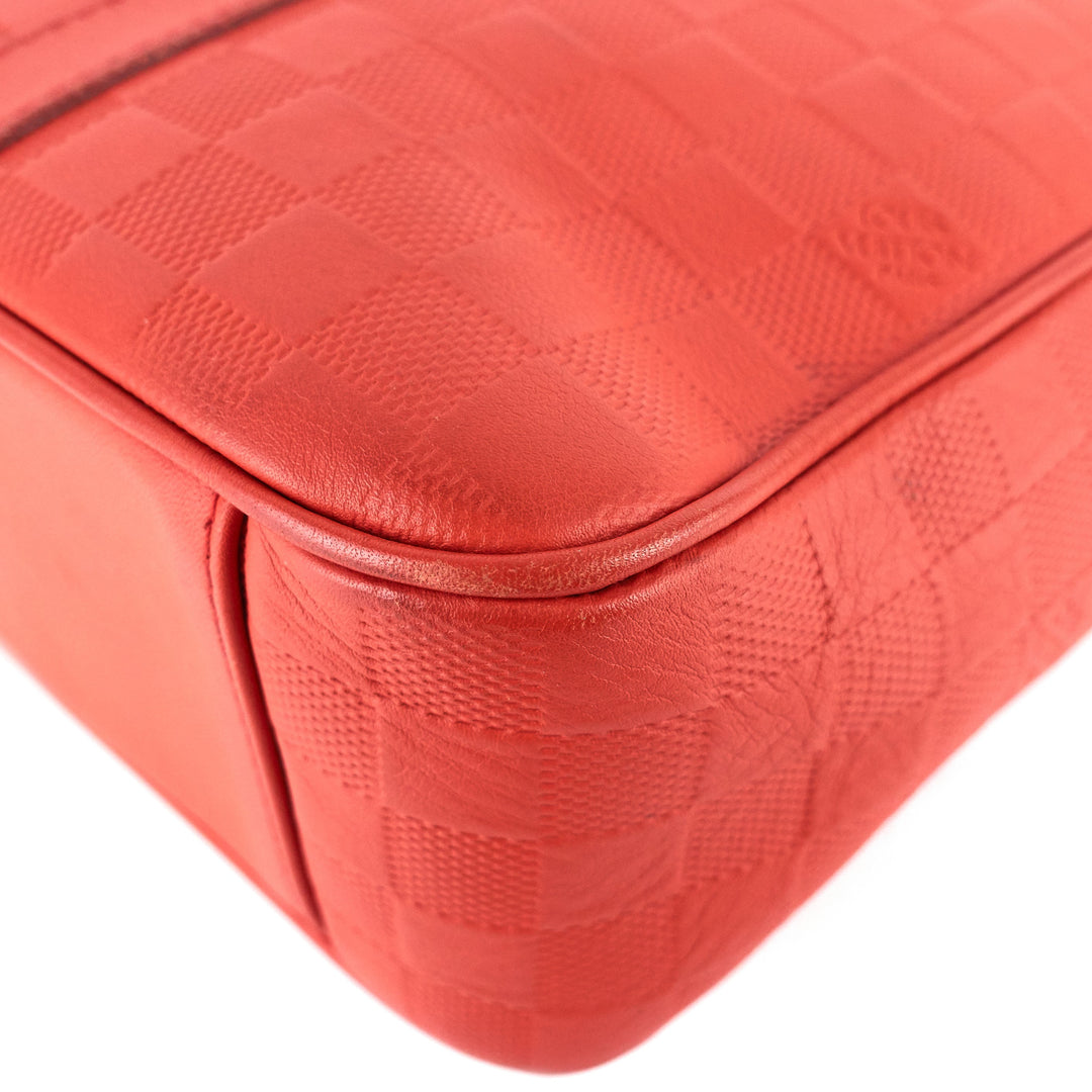 tadao pm damier infini leather tote bag