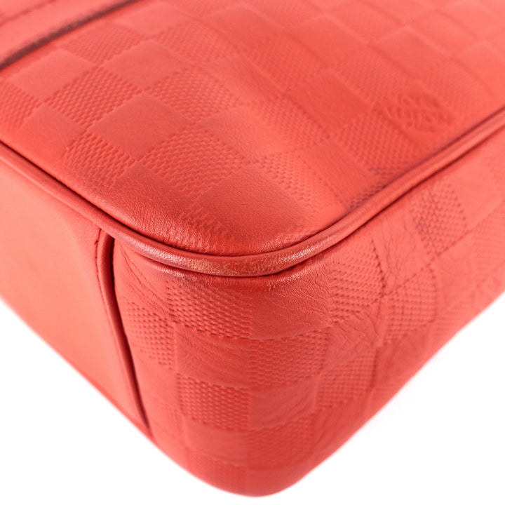 tadao pm damier infini leather tote bag