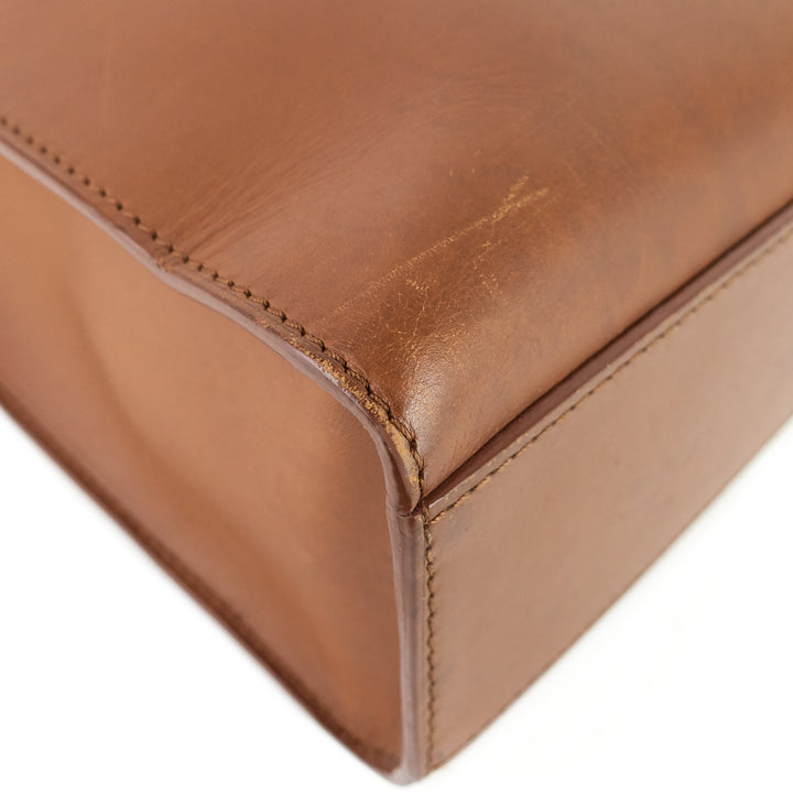 sac plat nomade leather bag
