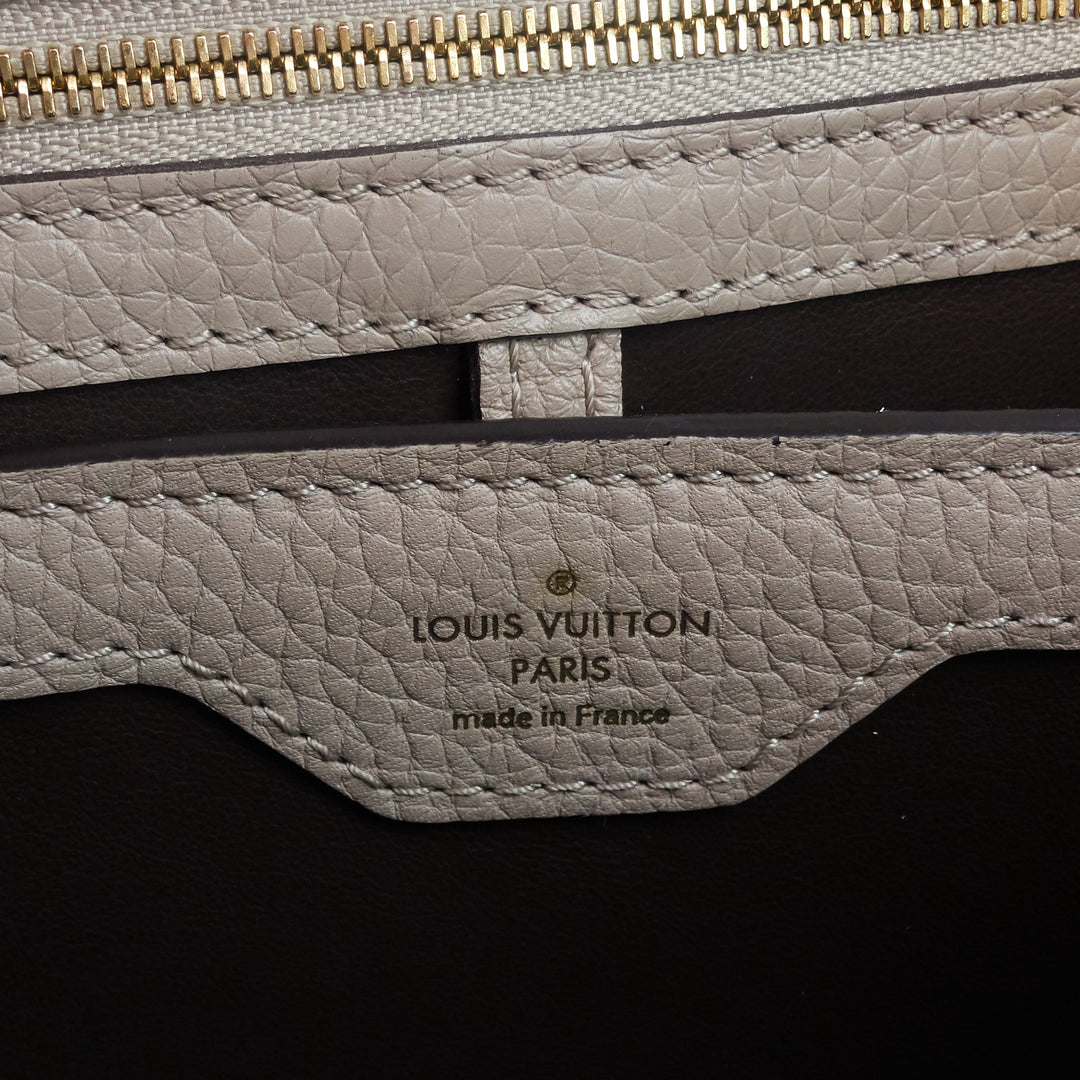 capucines bb taurillon leather bag