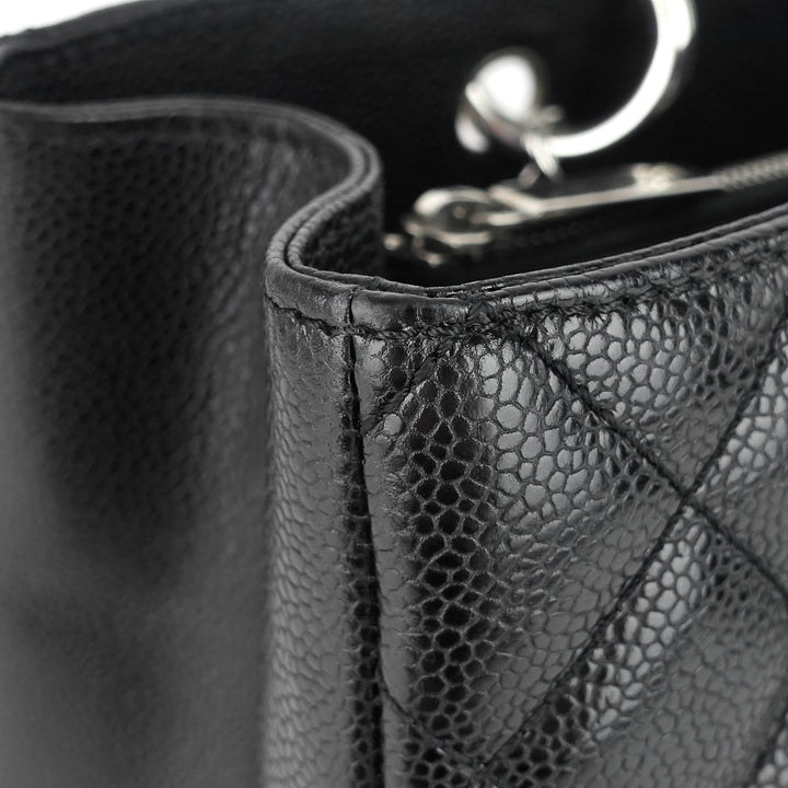 grand shopping tote gst caviar leather bag