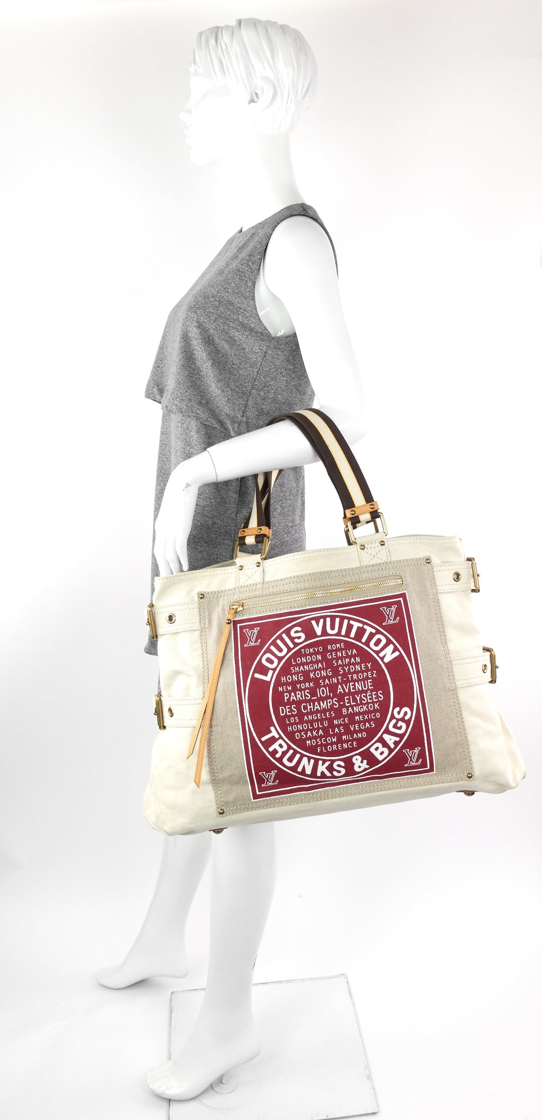 globe shopper cabas gm 'trunks & bags' tote bag