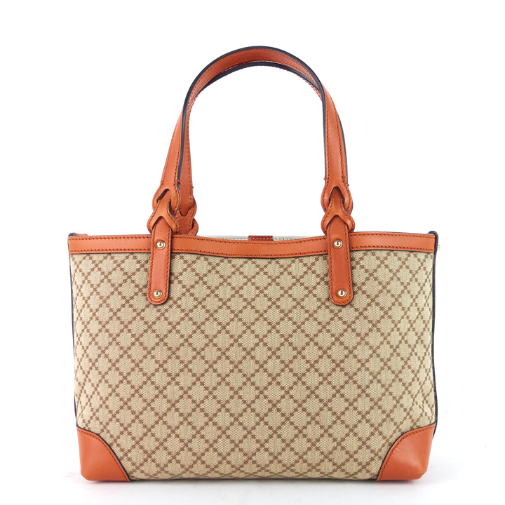 diamante craft quilted canvas tote bag