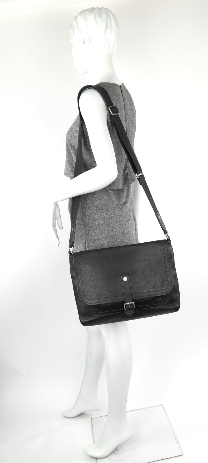 omaha utah leather messenger bag