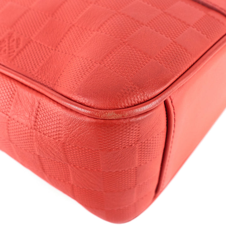tadao pm damier infini leather tote bag