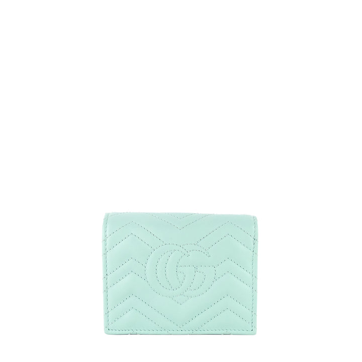 gg marmont mini card case on chain leather bag