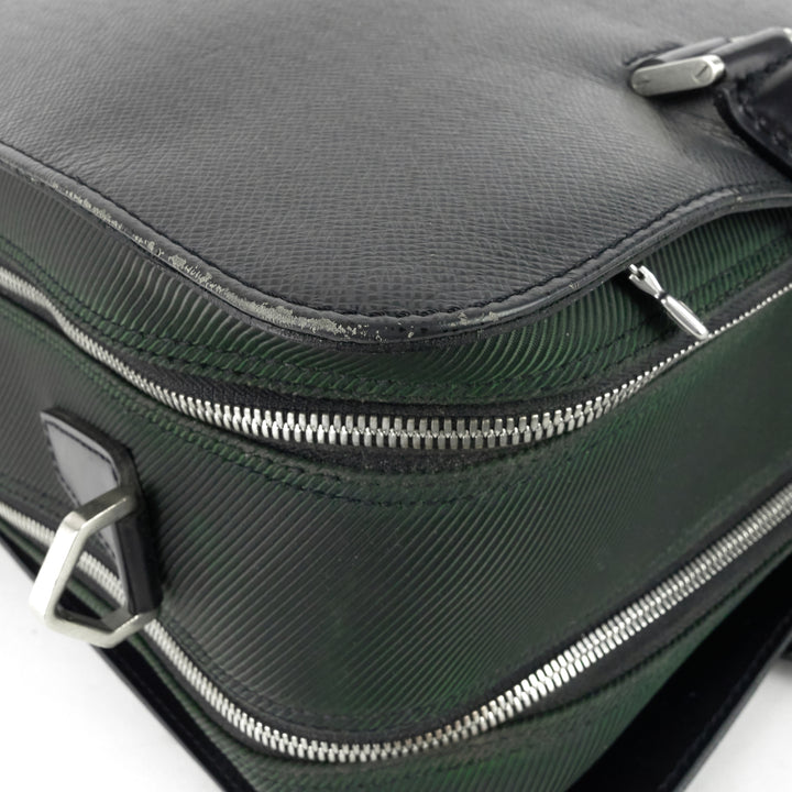 nevski taiga leather briefcase bag