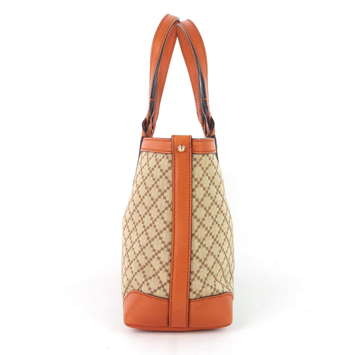 diamante craft quilted canvas tote bag