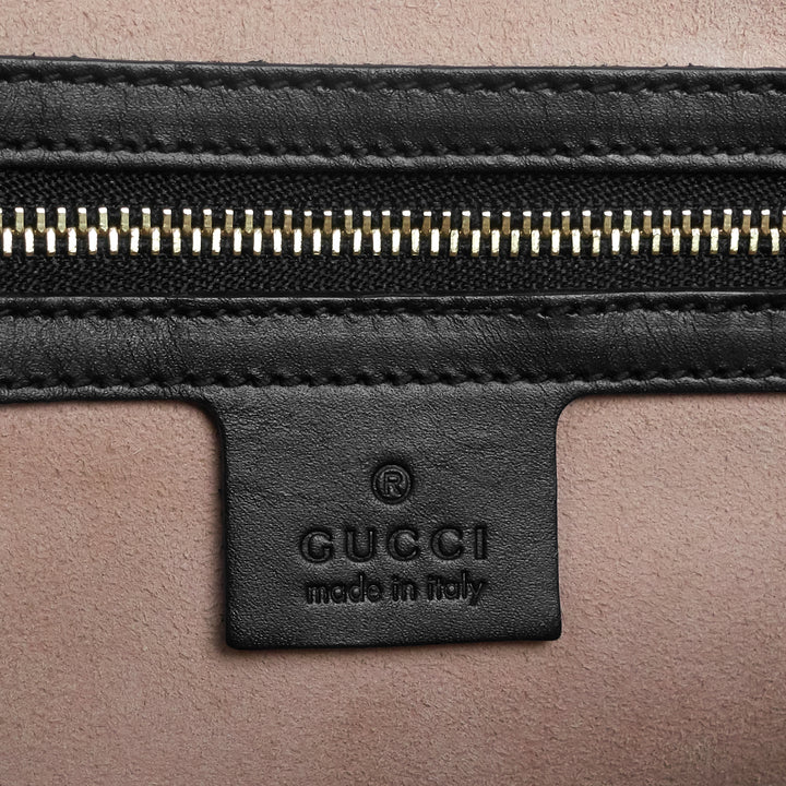signature top handle guccissima bag