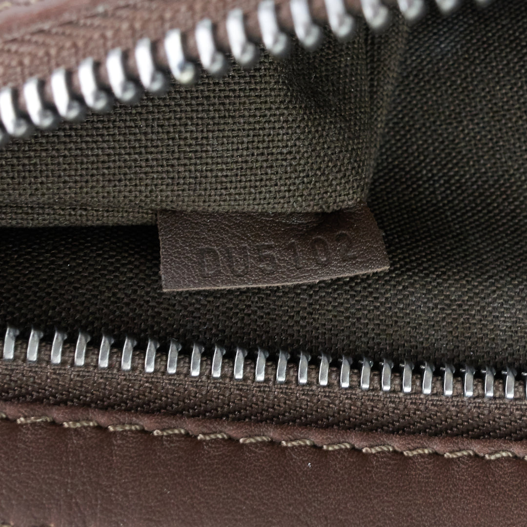 calypso mm damier infini leather bag