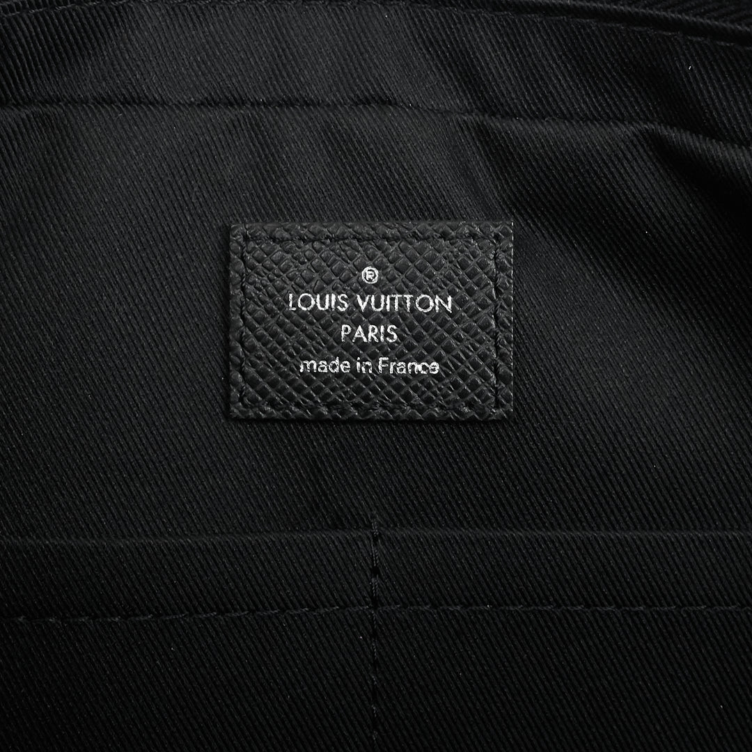 porte-documents voyage pm taiga leather briefcase bag