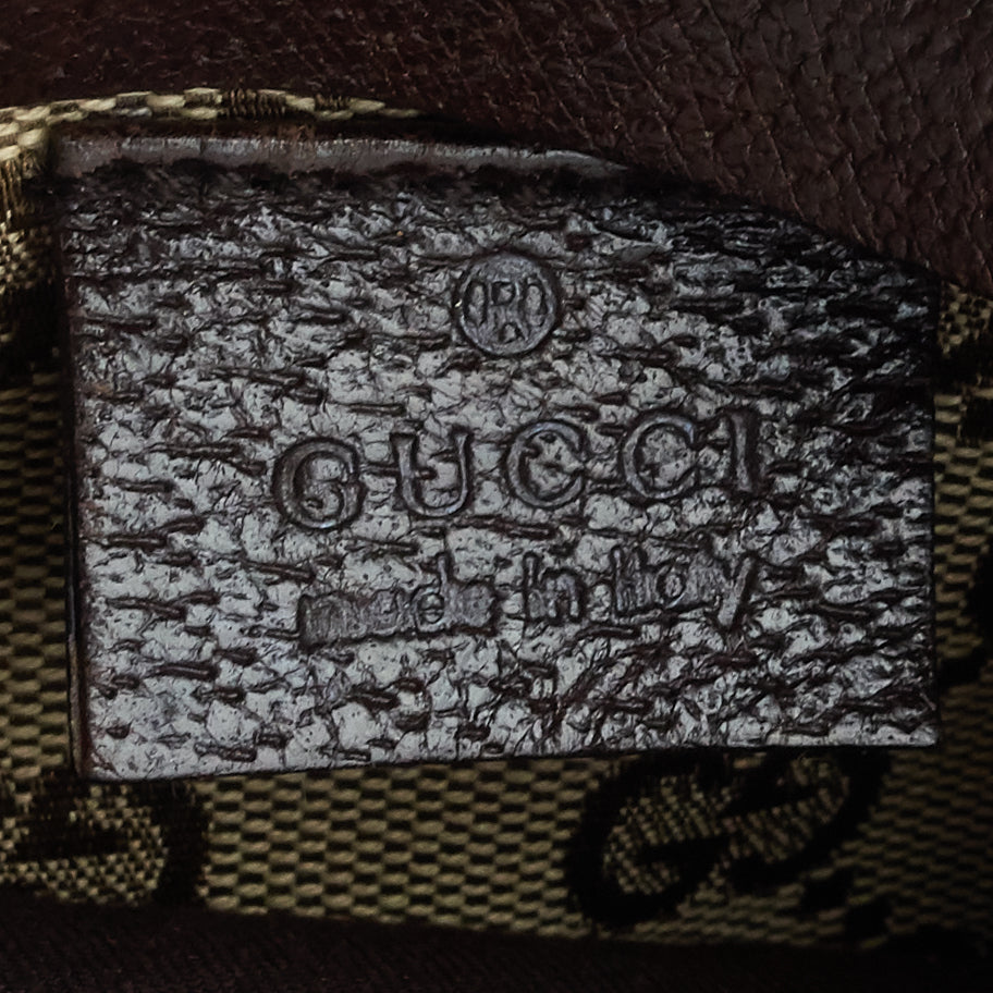 monogram canvas belt bag