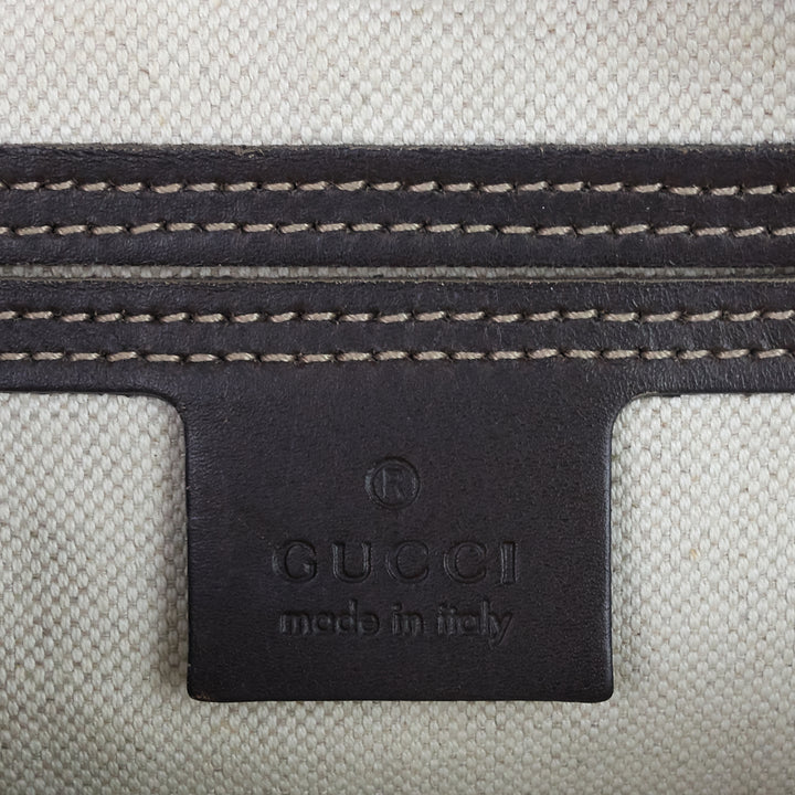 front zip gg supreme canvas camera bag