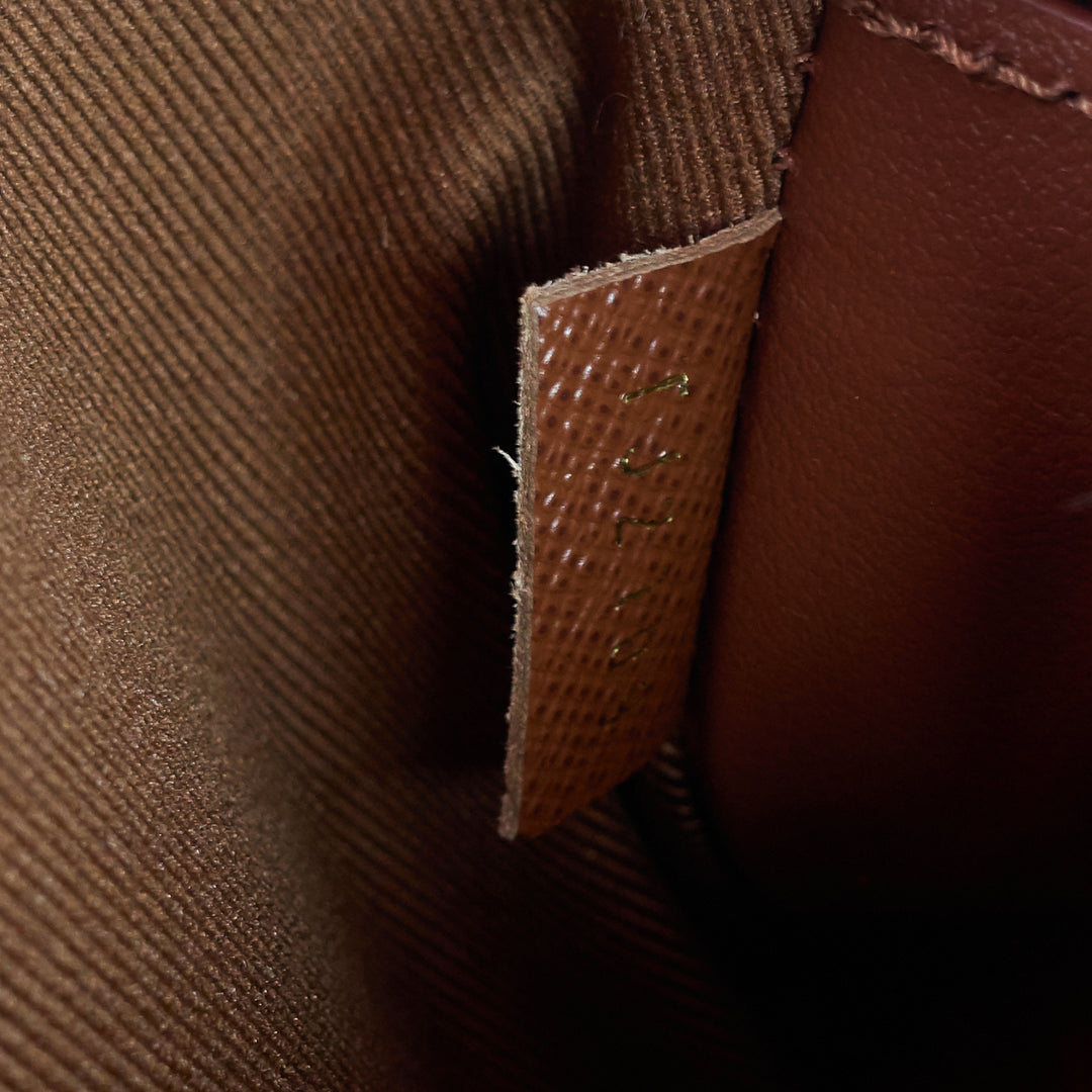monogram canvas soft trunk pouch bag