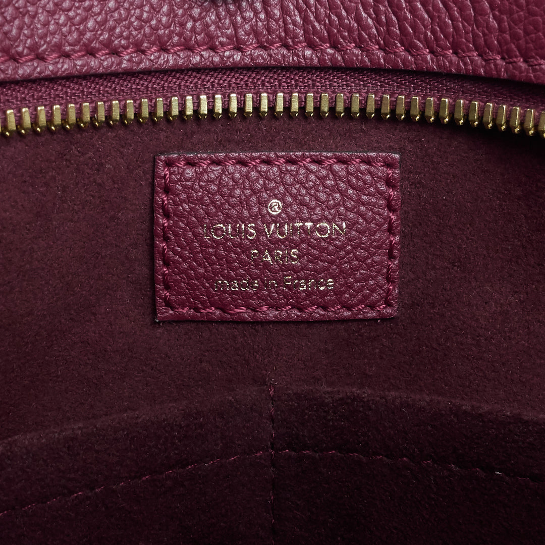 popincourt pm monogram canvas raisin tote bag