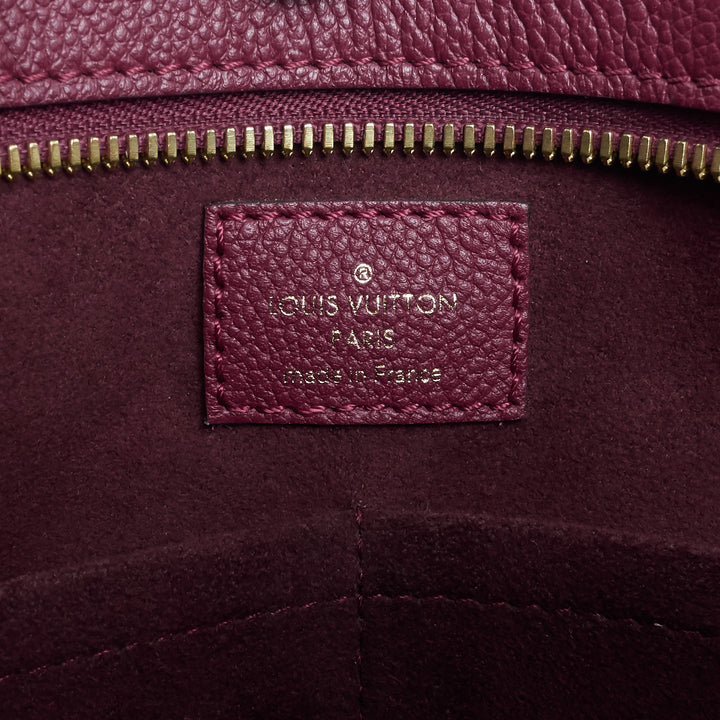popincourt pm monogram canvas raisin tote bag