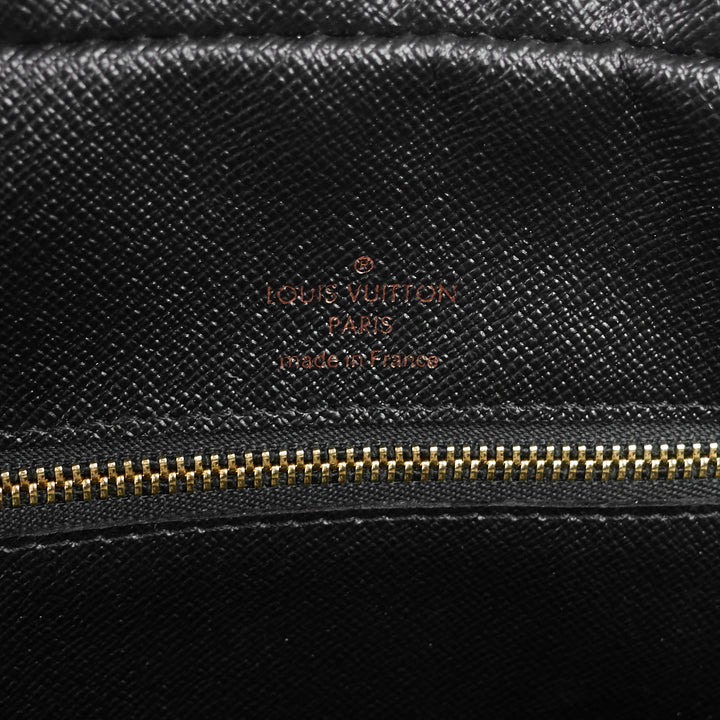 porte-documents voyage red epi leather briefcase bag