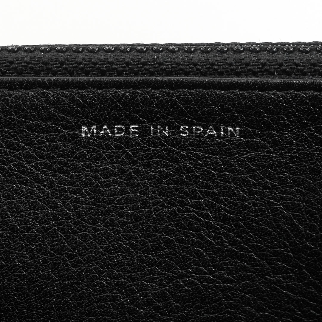 patent leather wallet on chain bag