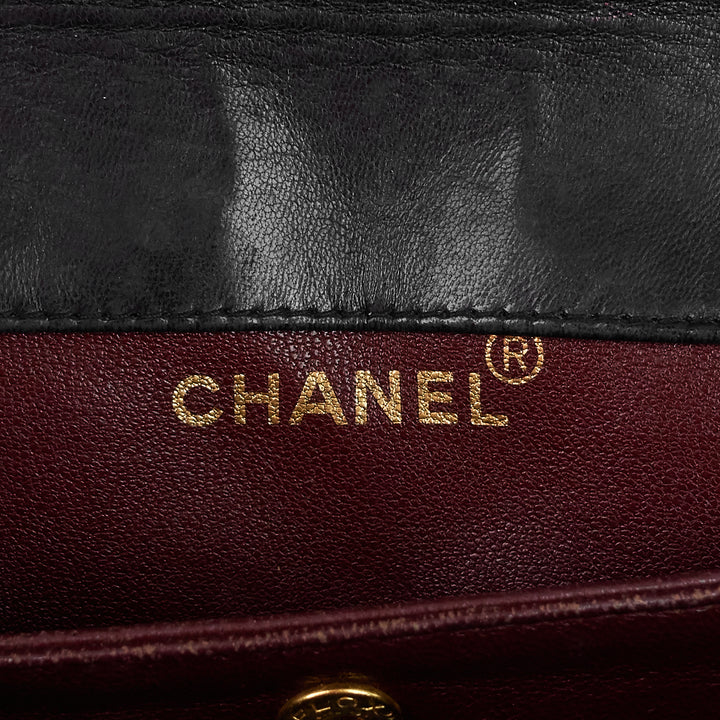 vintage medium lambskin flap bag