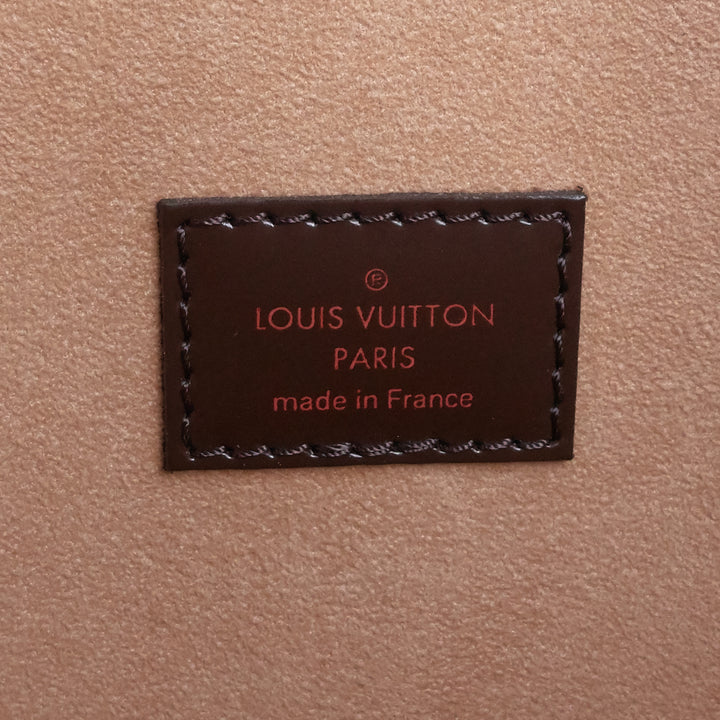 kensington damier ebene canvas tote bag