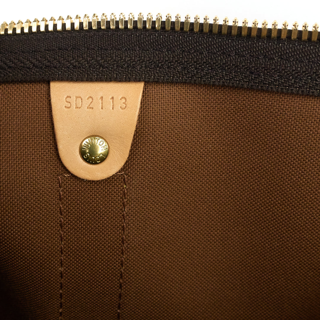 keepall 50 bandoulière monogram canvas bag