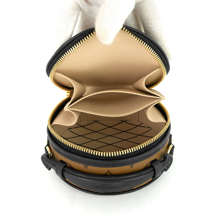 mini boîte chapeau monogram reverse canvas bag