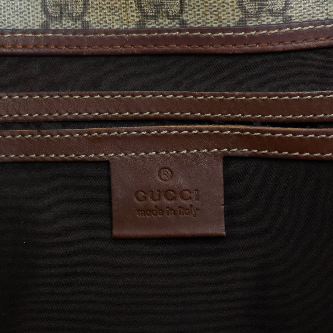 joy large gg coated canvas bag