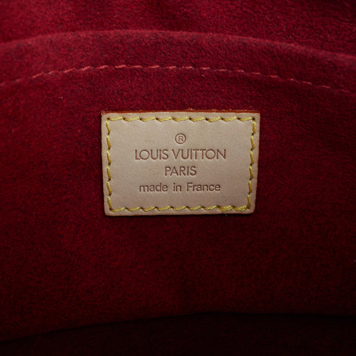 croissant pm monogram canvas bag