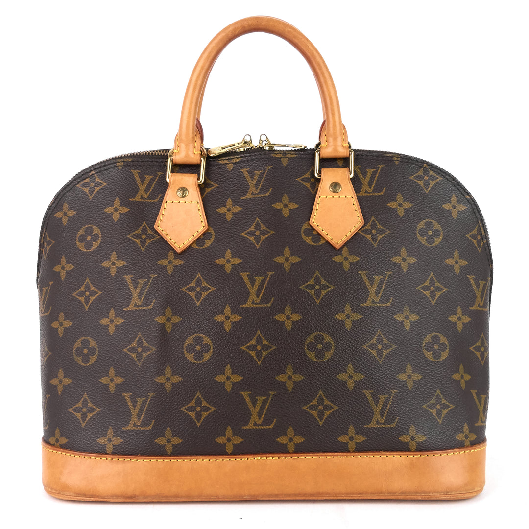 alma pm monogram canvas handbag