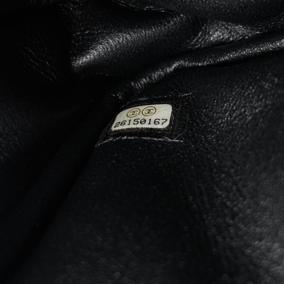 camera case mini caviar leather bag