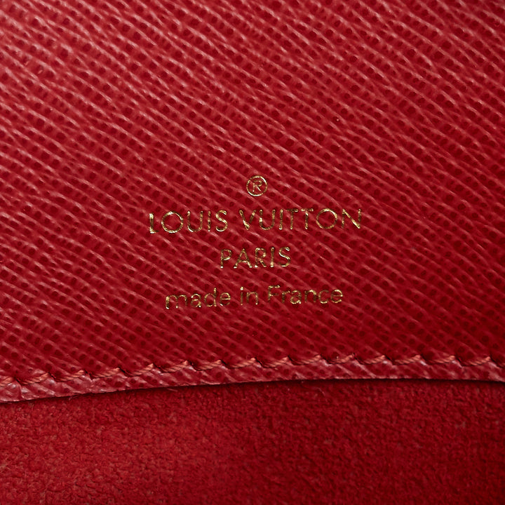 musette salsa damier ebene canvas bag