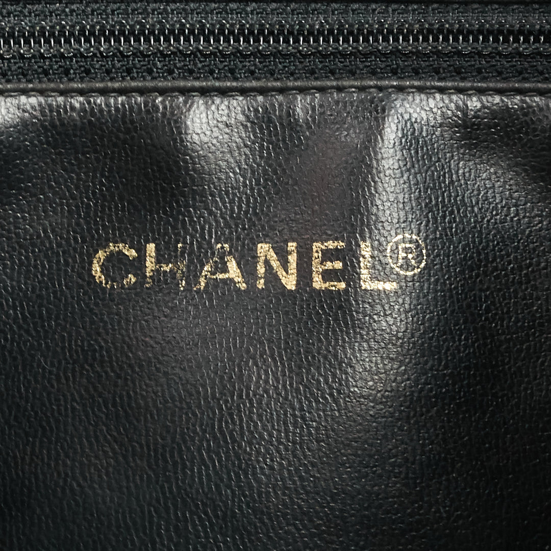lambskin cc bucket bag