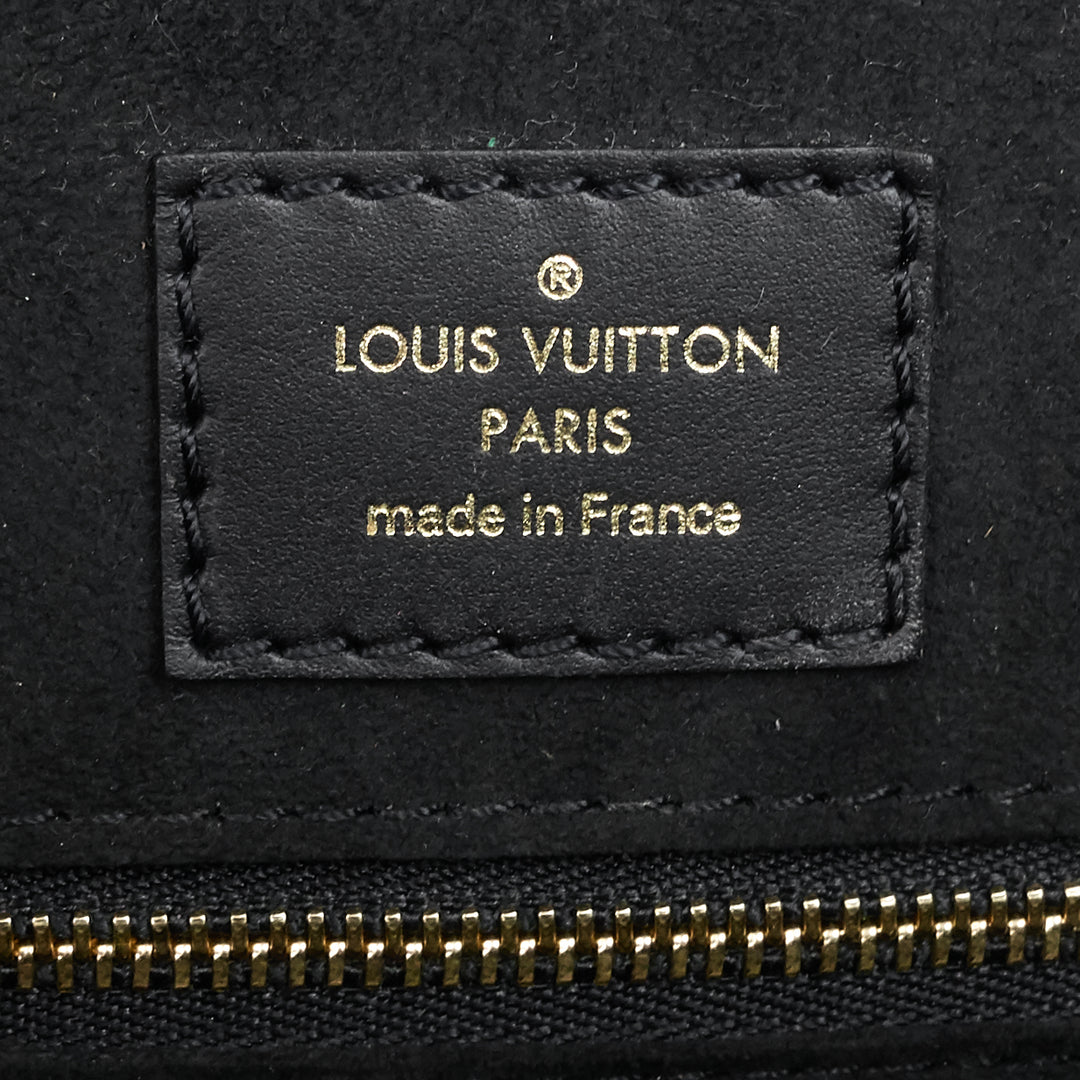 fold pm monogram canvas tote bag