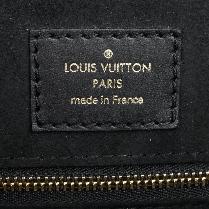 fold pm monogram canvas tote bag