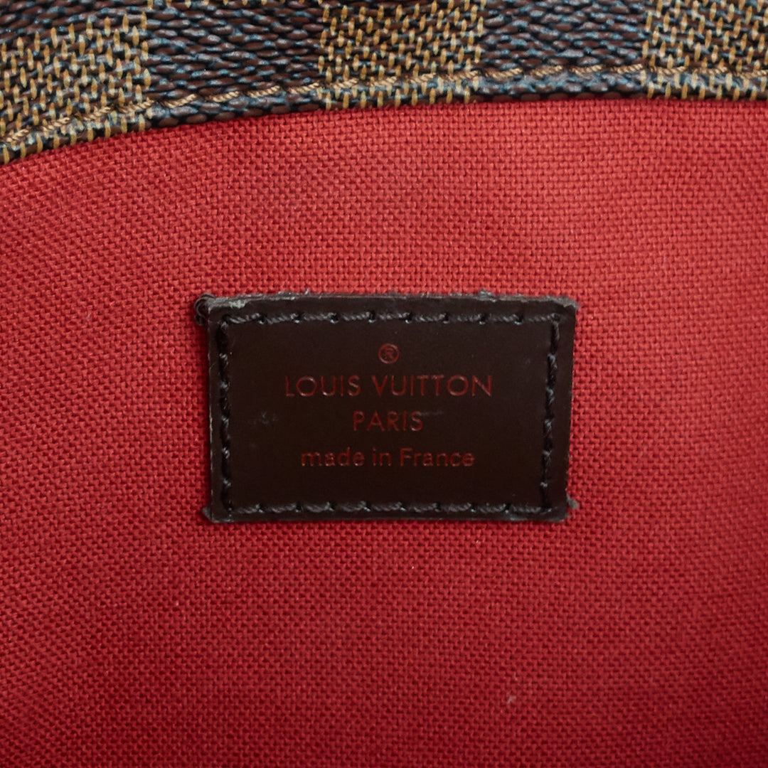 bloomsbury pm damier ebene canvas bag